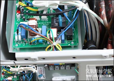 变频空调室内机通信电路瓷片电容击穿怎么办